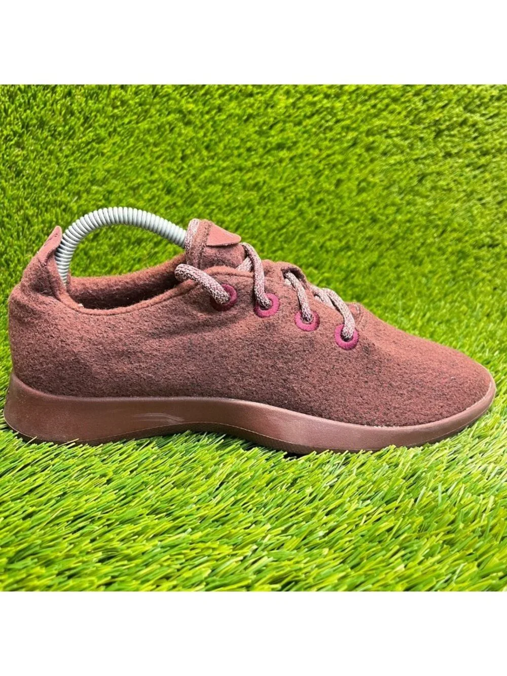 Allbirds Wool Runners Berry Red Mens Size 9 Athletic Running Shoes Sneakers